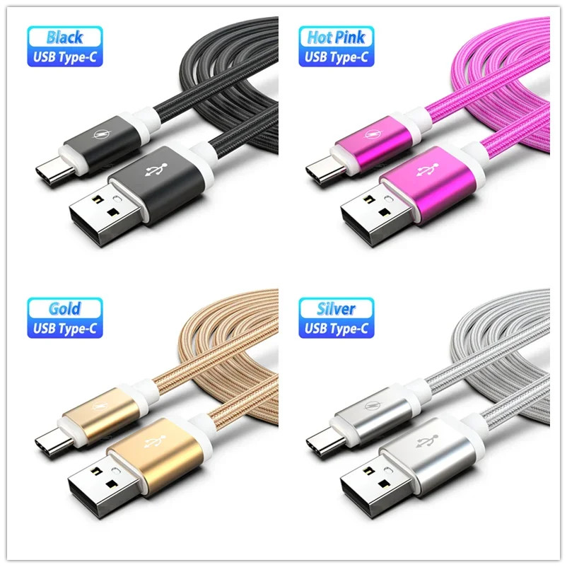 3m 2m USB Type CสําหรับHuawei p30 p20 honor 20 10 9X magic2 redmi note 8 7 k20 K30 oneplus 7T 7 Pro 