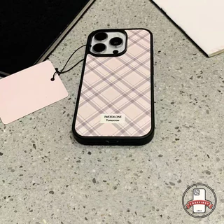 เคสไอโฟน13 17 เคส Silicone สีเดียว ลายเช็ค มินิมอล สำหรับ IPhone 17 air 16 11 16E 13 15 12 Pro Max 17 16 Plus 16 15 Pro