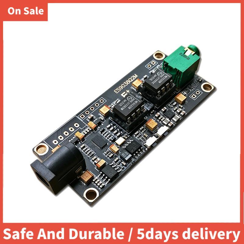 ES9038Q2M ถอดรหัส I2S อินพุตอะซิงโครนัส USB โมดูลถอดรหัสชิ้นส่วน DSD512 PCM768KHz ES9038Q2M ถอดรหัสบ