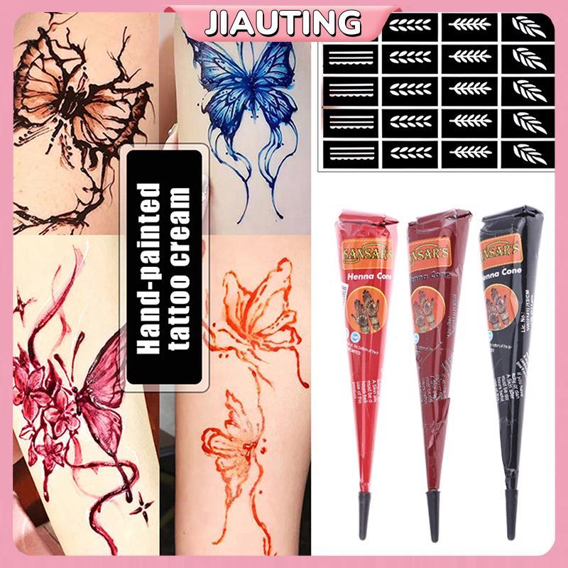 JIAUTING Tattoo Stencil สำหรับออกแบบ temporary tattoo แบบลายว่าง