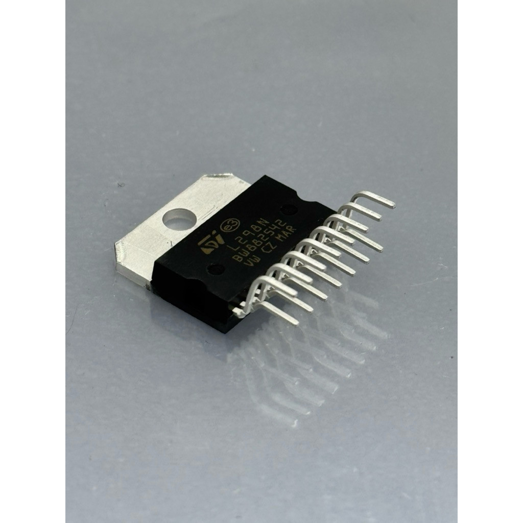 ส่งเร็วในวัน L298N. L298 Motor Driver, DC Brush, Full Bridge, 4 Outputs, 4.8V to 46V Supply, 2A Out,