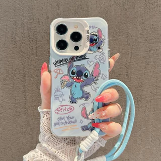 【Stitch phone case】รองรับทุกรุ่น iPhone 16/15/14/13/12/11/XS Max/XR/XS/X/7 Plus เคสโทรศัพท์สติช