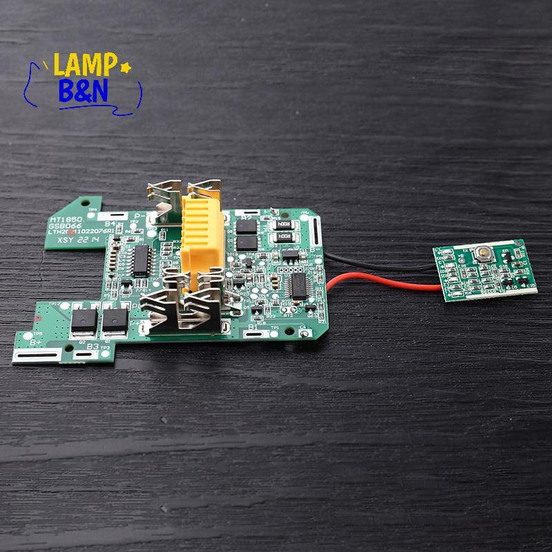 [B&N] 1 PC BL1830 แบตเตอรี่ Li-Ion BMS PCB ชาร์จป้องกันสําหรับ Makita 18V เครื่องมือ BL1815 BL1860 L