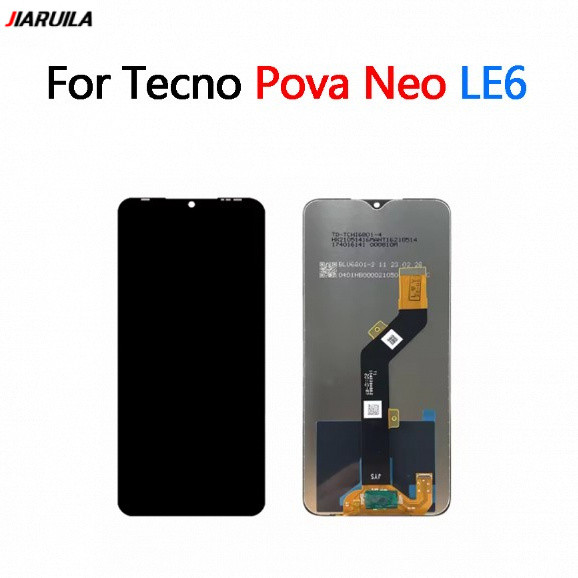 สําหรับ Tecno Pova Neo LCD LE6h จอแสดงผล Touch Screen Digitizer Assembly สําหรับ Tecno LE6 LCD เปลี่