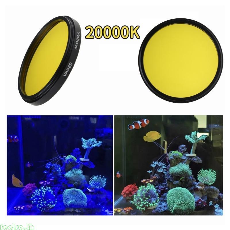Feelsa Aquarium Lens 52MM Yellow Orange Macro- CPL- ชุดเลนส์เลนส์เลนส์ถ่ายภาพ