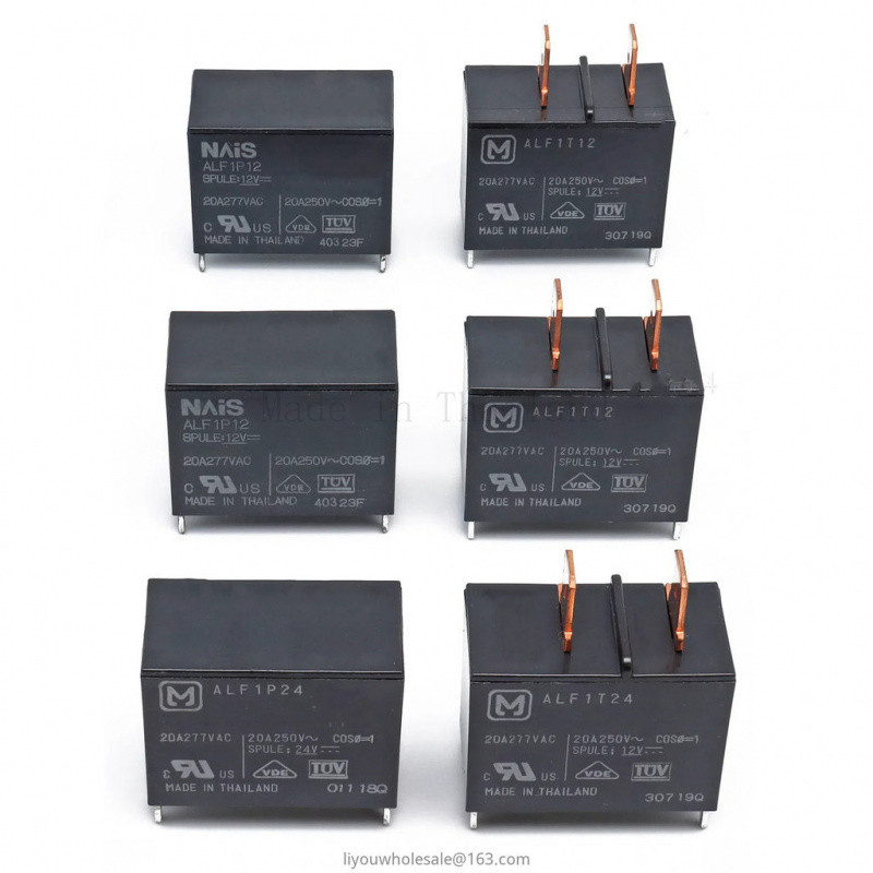 ยี่ห้อใหม่ Panasonic รีเลย์ ALF1P05 1P12 1P24 1T05 1T12 1T24 20A4 ใส่พิน