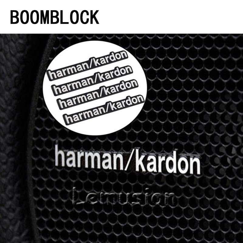 BOOMBLOCK สติกเกอร์รถเสียงวิดีโอลําโพงสําหรับ Harman Kardon สําหรับ Bmw E46 E39 Audi A3 A6 C5 A4 B6 