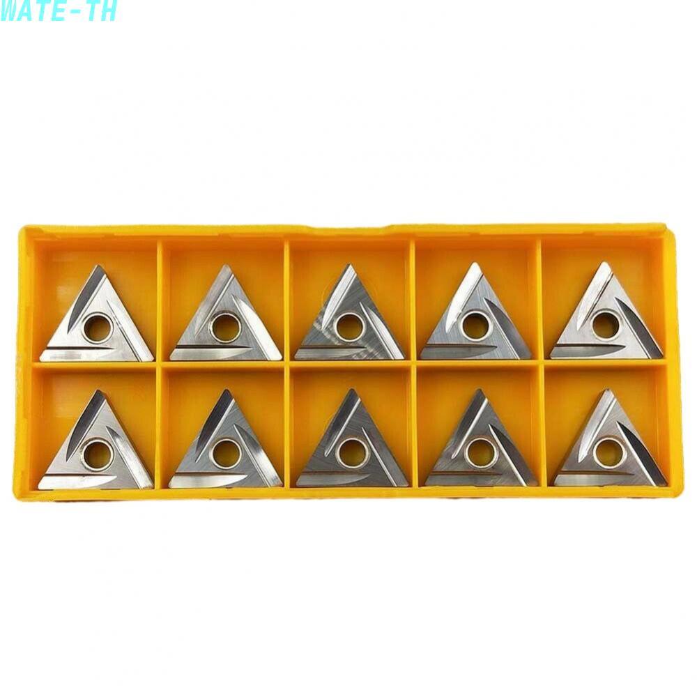 10 ชิ้น TNMG160404R2G TNMG331R 2G แทรกเซรามิกสําหรับการทํางานในการกลึงเหล็ก