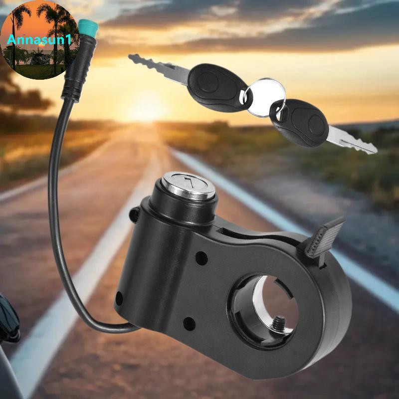 Annasun 1 ชิ้นสกู๊ตเตอร์ไฟฟ้าควบคุมความเร็วพร้อม Lo Key Thumb คันเร่ง Accelerator 5pin Finger Trigge