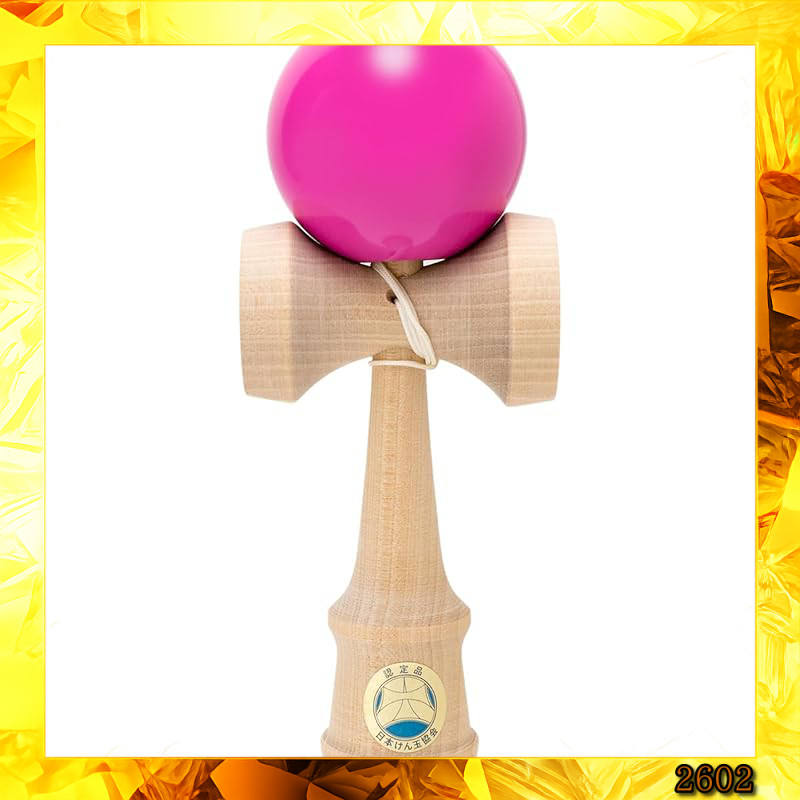 Onda Kendama Master Craftsmanship Competition-Grade Kendama with Replacement String - Assorted Color