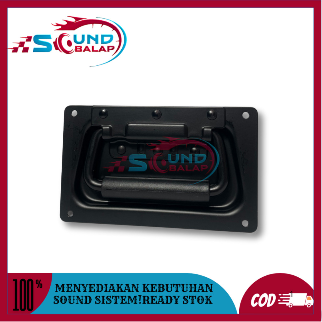 HANDLE HARDCASE BOX SPEAKER TA - 165 สีดํา