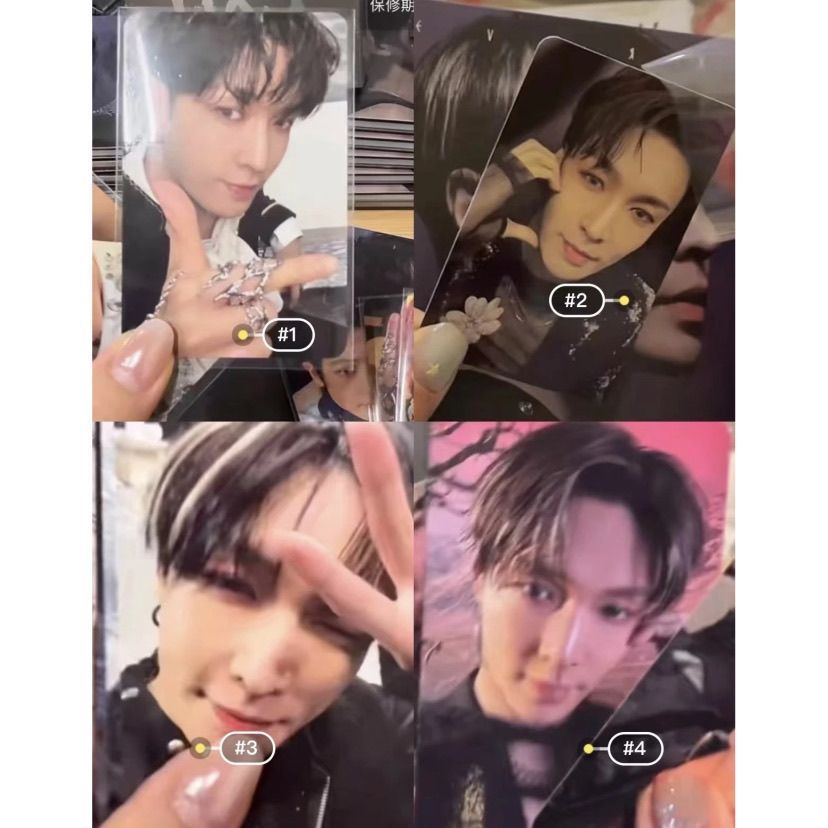 Exo อย่างเป็นทางการ 8 ชุดการ์ดเล็กของแท้ของการ์ด Truong Nghe Hung sc เป็นชุดการ์ดพิเศษประตู