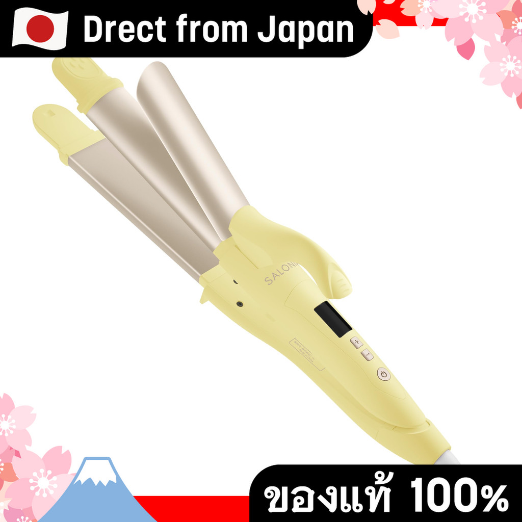 【Direct from Japan】 [รุ่นลิมิตเต็ด ฤดูใบไม้ผลิ–ฤดูร้อน 2024] SALONIA ซาโลเนีย เครื่องหนีบและม้วนผม 2
