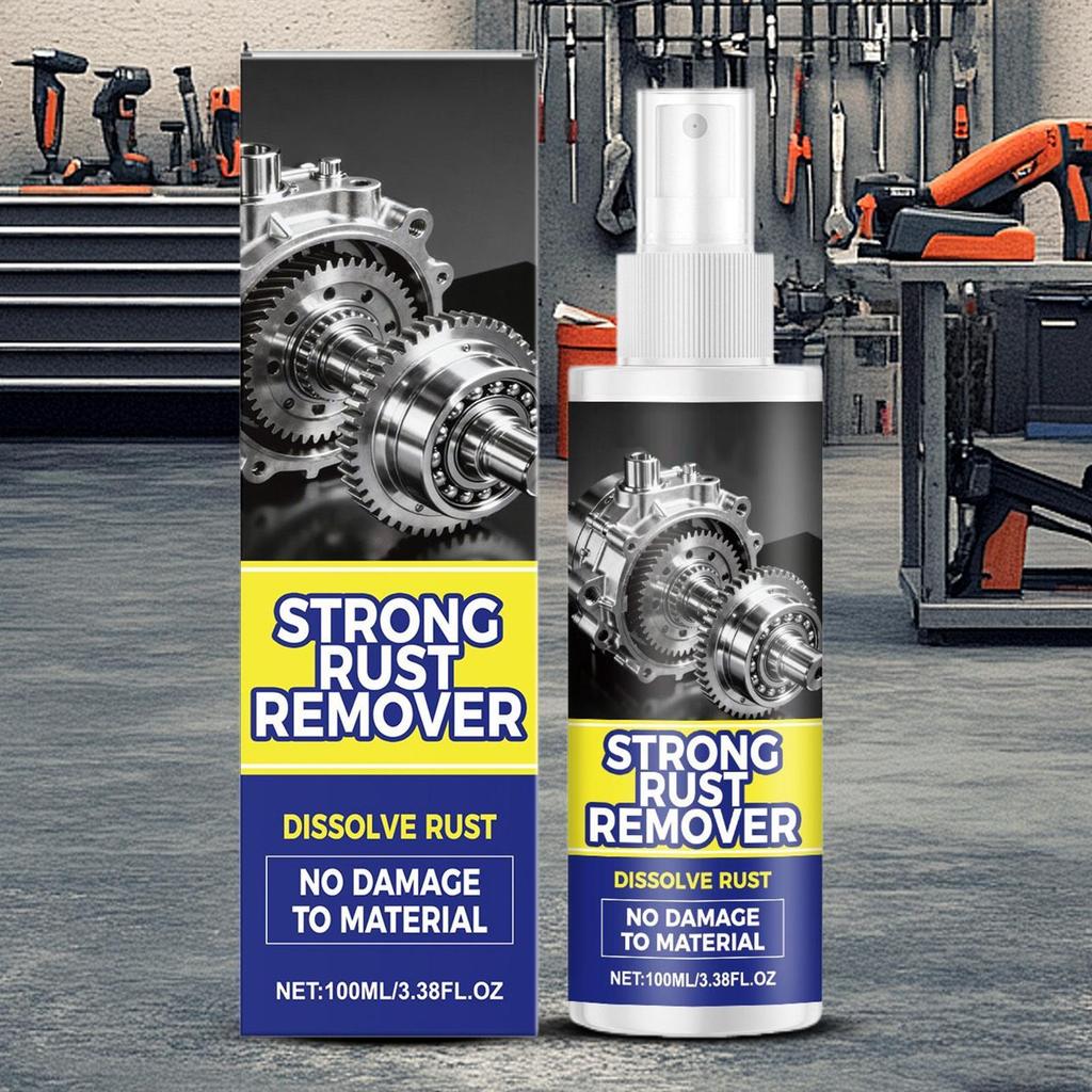 รถ Rust Remover 100ml คราบสนิม Converter ทําความสะอาดรถเหล็กผง Converter สําหรับเครื่องจักรอุตสาหกรร