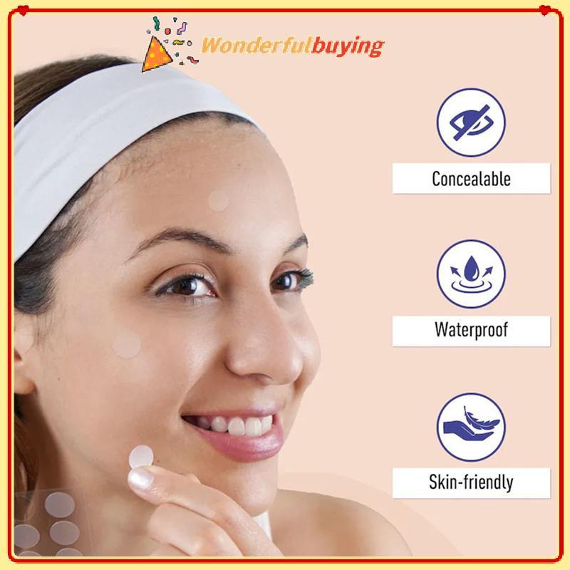 WBTH 720PCS Pimple Patch สิวที่มองไม่เห็น Skin Care Stiers คอนซีลเลอร์ Face Spot เครื่องมือแต่งหน้าค
