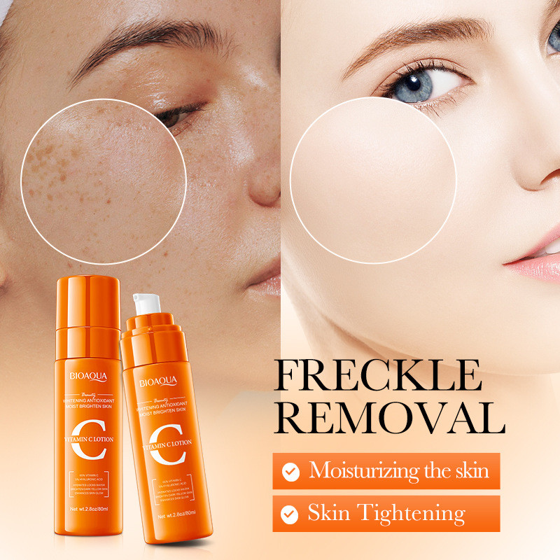 BIOAQUA Vitamin C Whitening Antioxidant Lotion Moisturizing Essence Lotion การค้าต่างประเทศ