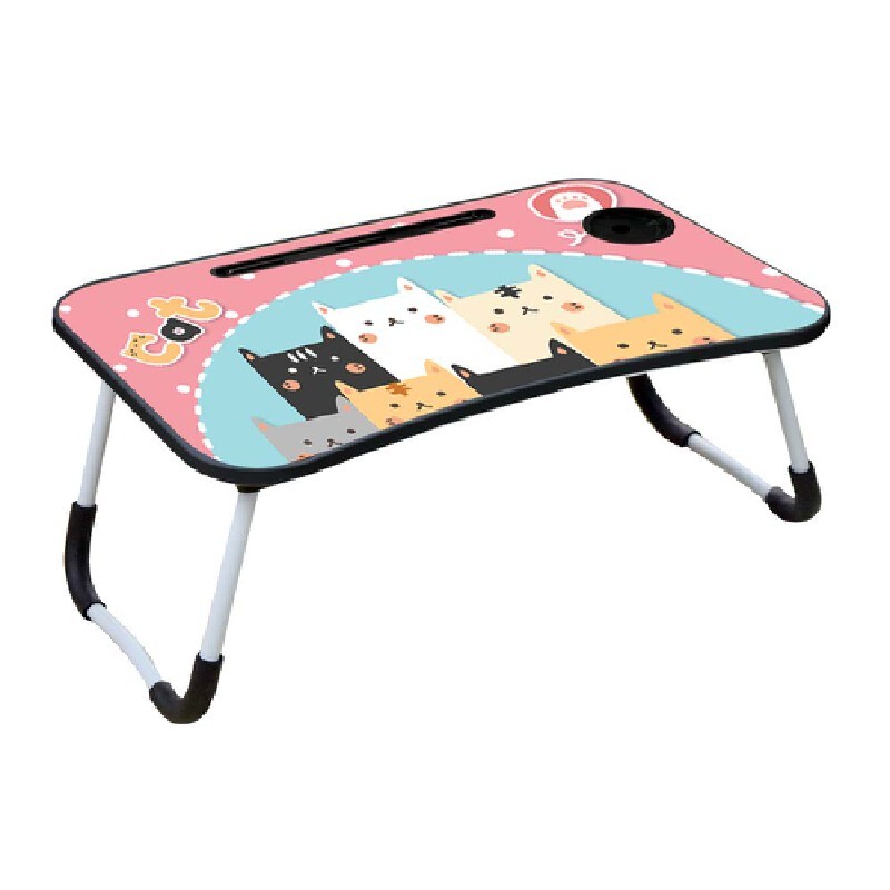 C TOUCH POINTS โต๊ะแล็ปท็อป 40X60 ซม. ลายแมว