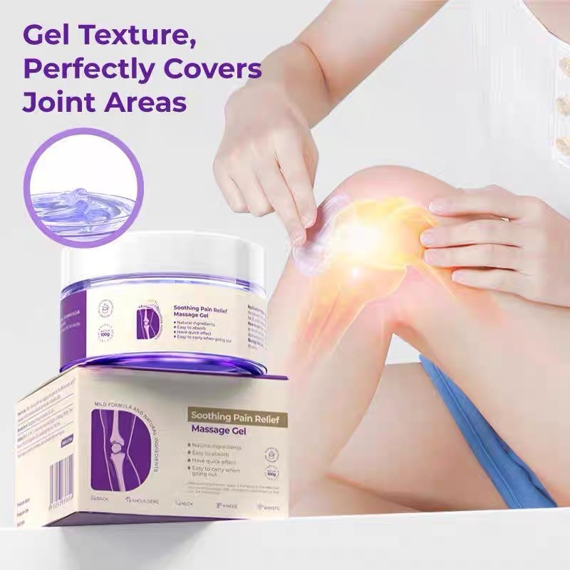 BM-shop: ซื้อ 1 แถม 1  เจลนวด มอยส์เจอร์ไรเซอร์สำหรับผิวกาย สำหรับหัวเข่า ข้อและไห 50g-TW250