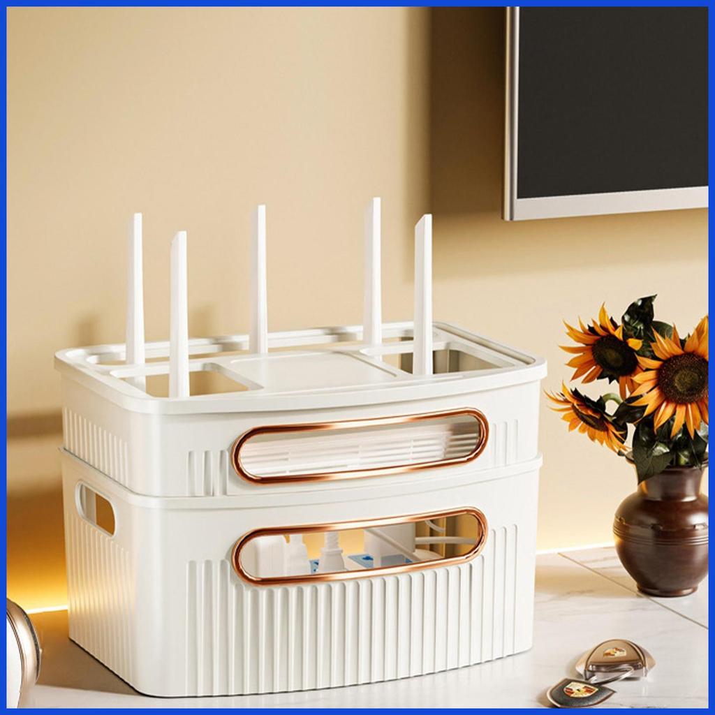 WiFi Router กล่องเก็บสายเคเบิล Router กันน้ํา WiFi โมเด็มชั้นวาง WiFi Router กล่องเก็บสําหรับ Router