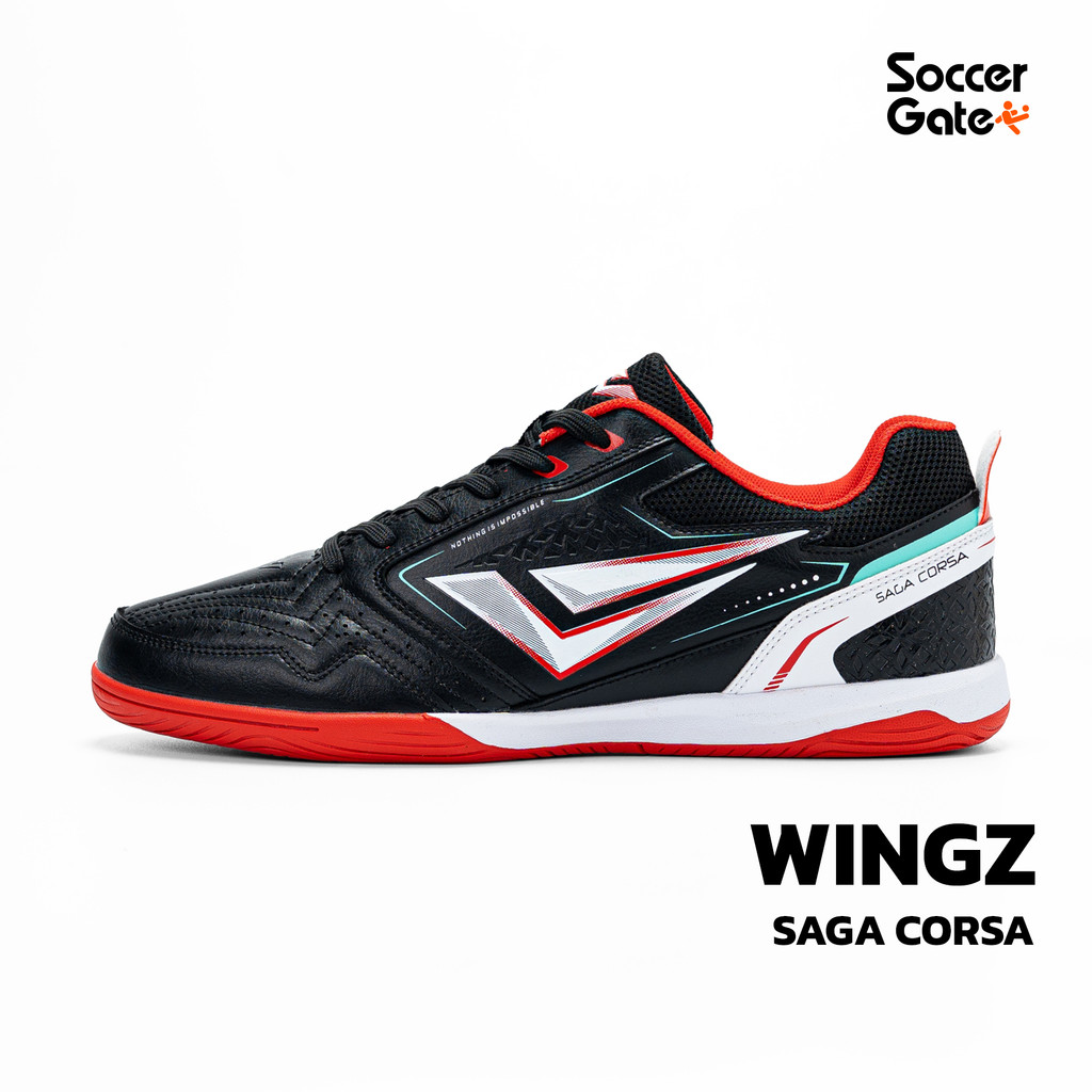 Genuine Wingz Futsal Shoes, Model Saga Corsa.