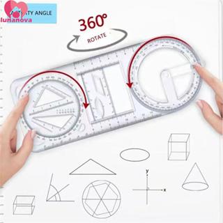 ไม้บรรทัดวาดรูป ลูน่าโนวา ไม้บรรทัดมัลติฟังก์ชั่น ไม้บรรทัดเ…