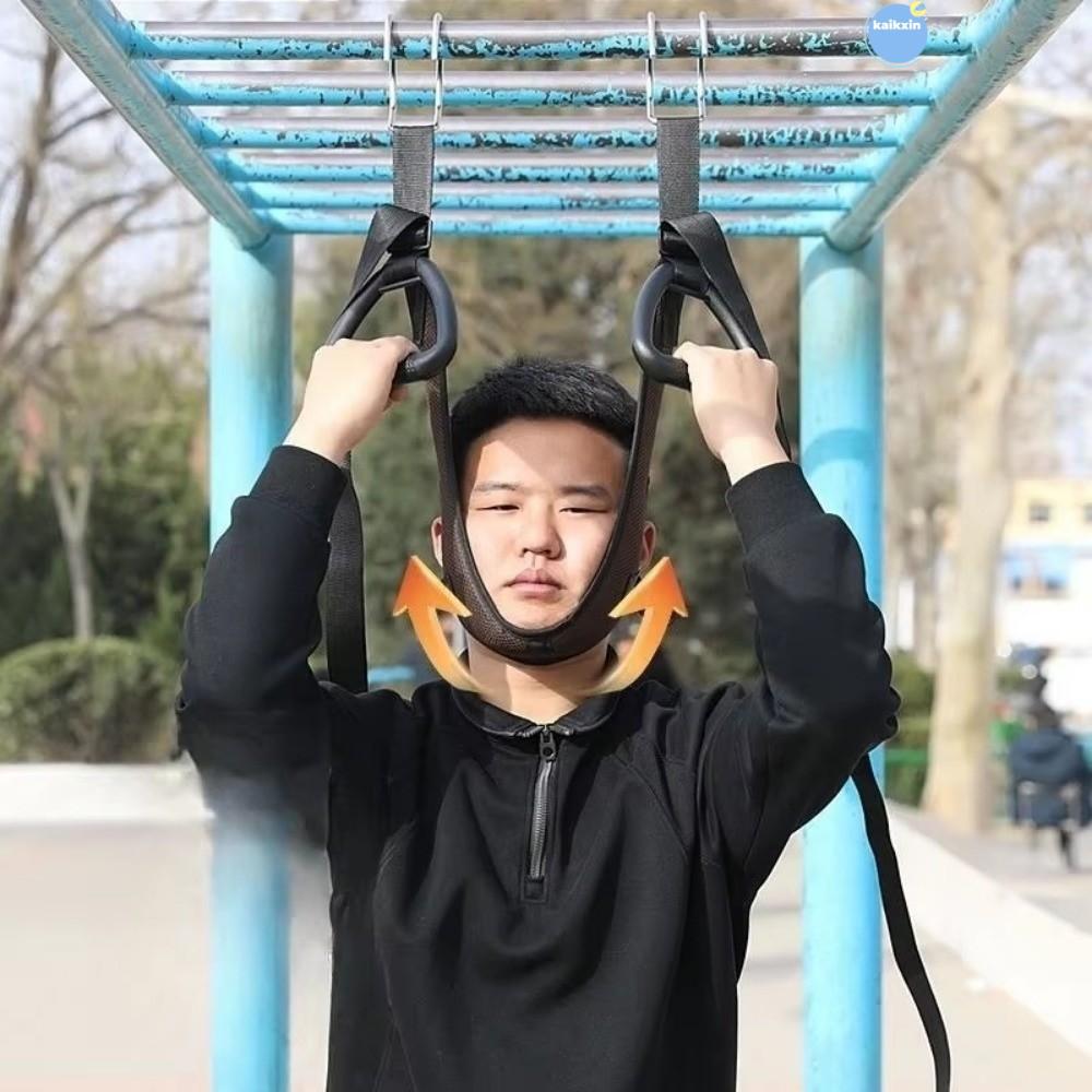คูลโซ ระบบกันสะเทือนคอ, เปลคอแนวนอนแบบแขวน, เข็มขัดดึงปากมดลูกแบบปรับได้ในครัวเรือนกลางแจ้งบรรเทาแรงดัน