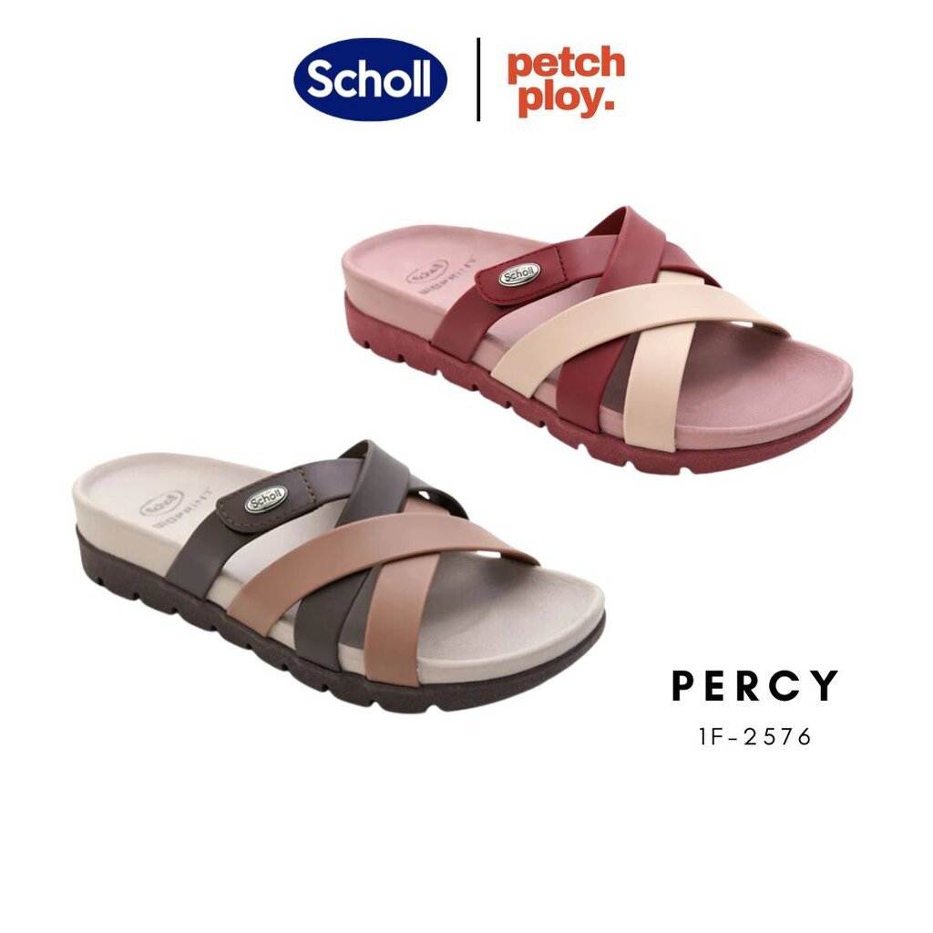 Scholl รุ่น Rosie โรซี่ 1F-B363 รองเท้าสกอลล์ผู้หญิง เทคโนโลยี Biomechanics