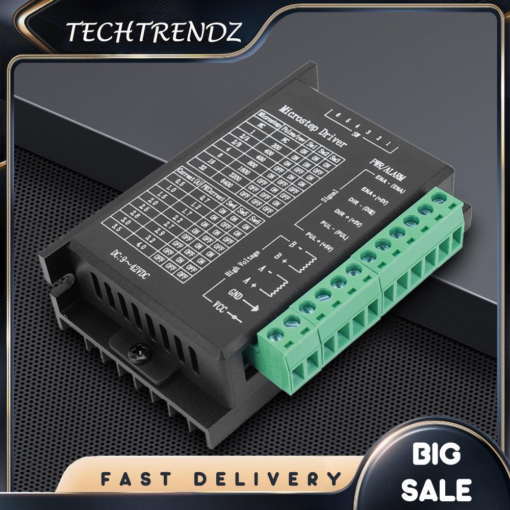 TB6600 Microstep มอเตอร์ DC940V Stepper Motor CNC Controller 32 ส่วนสําหรับ Nema 42 57 86 Stepper Mo