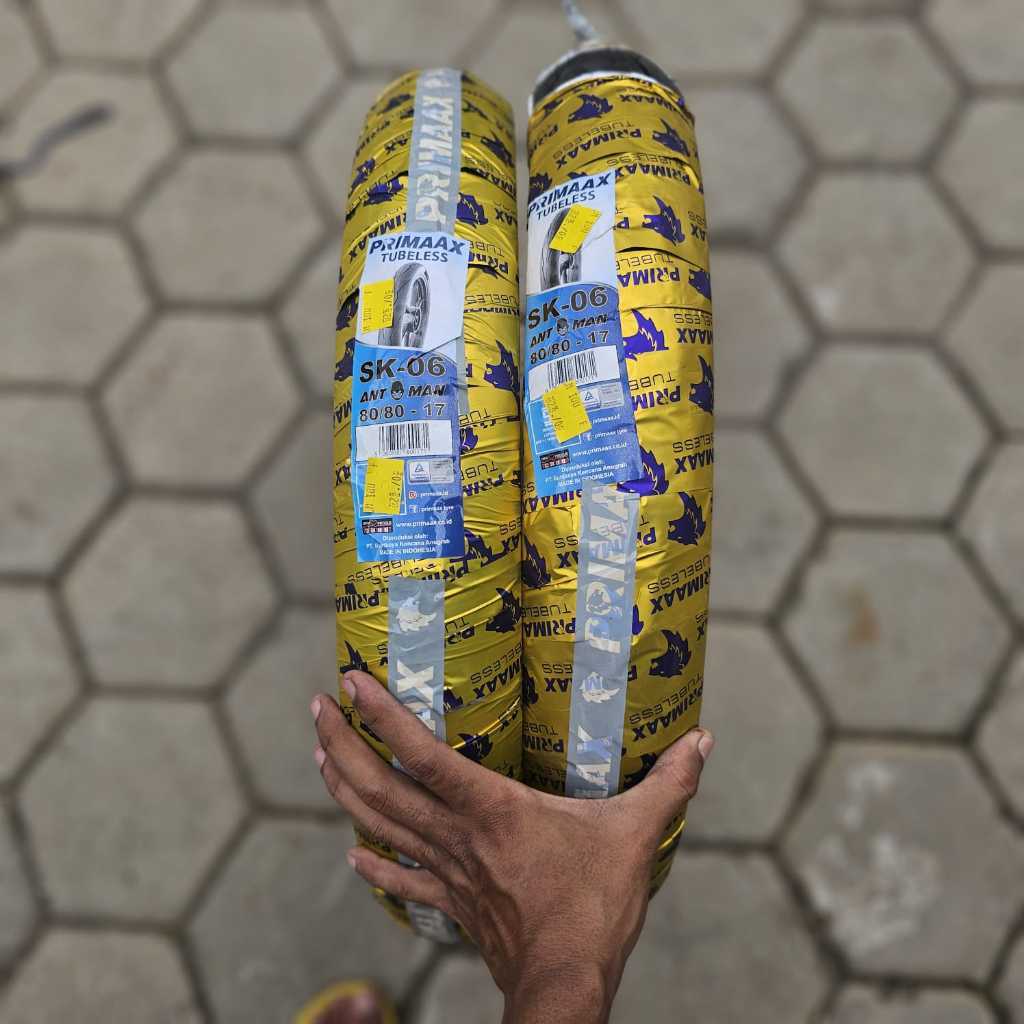 Primaax 90/80-17 SK06 Ant Man Tubeless Primax SK 06 ยาง