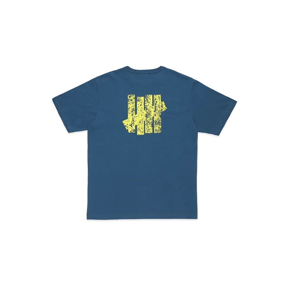 UNDEFEATED CHAMPION DISTRESSED ICON SS TEE - C8-V321 Blue Unused