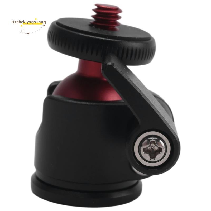 Hzsbckjyxgs1uq อลูมิเนียมอัลลอยด์ 360 องศาหมุนหัวบอลเหมาะสําหรับโทรศัพท์มือถือ/กล้องกีฬา