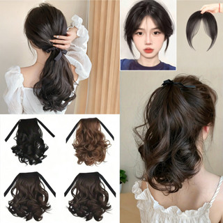 COD วิกผมหางม้าสั้น เหนือธรรมชาติ 20ซม หยิก ทนความร้อน  พร้อ…