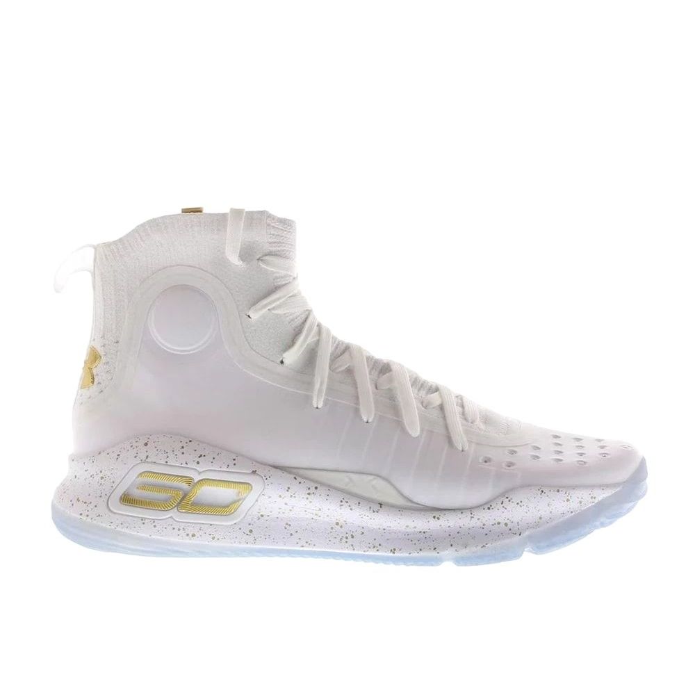 Under Armour Curry 4 White Gold Unused