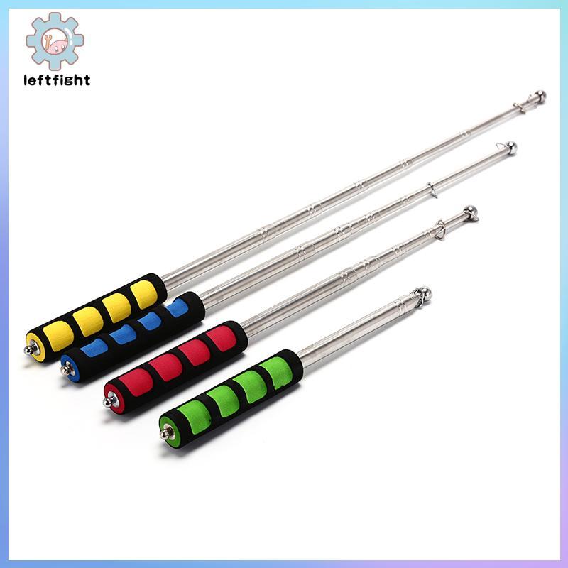 ซ้าย 1.2M เสาธงแบบพกพา Telescopic Flag เครื่องมือเสามือถือสําหรับธง Windsos GHT