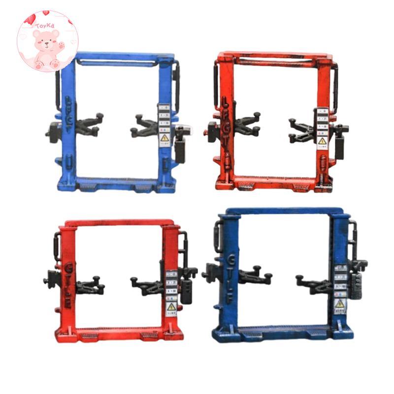 [Whbadguy] RC รถซ่อมขาตั้งทํางานMiniature Manual Liftปรับแพลตฟอร์มคอลัมน์คู่ขาตั้งยกวัสดุPPเหมาะสําห