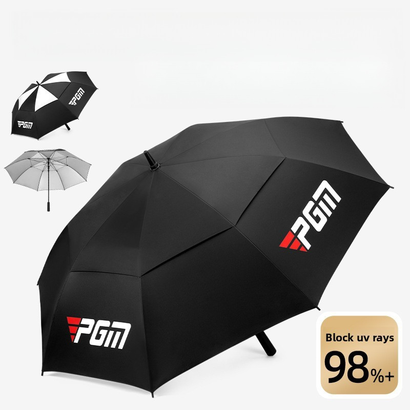 PGM ร่มกันแดดกอล์ฟ Golf Umbrella YS008 | UPF50+ กัน UV เปิดปิดอัตโนมัติ มือเดียวสะดวก กางบัง 2-3 คน