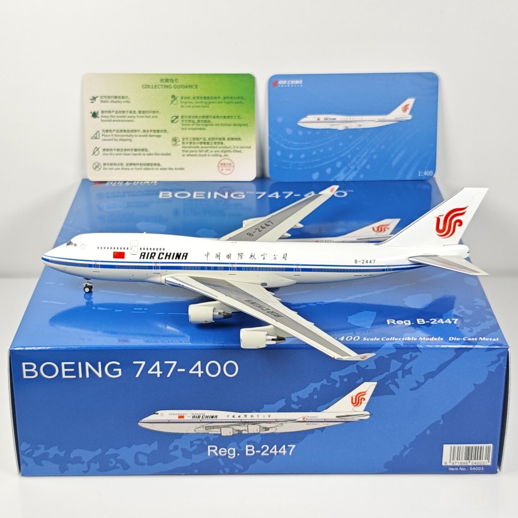 [] NG 04003 04006 1: 400 China International Airlines B747-400 B-2447 B-2472