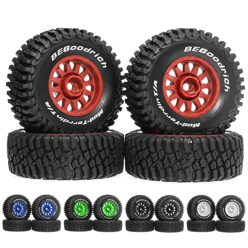 1/14 1/16 Racing รถบรรทุกยาง Tyres 12 มม.Hex สําหรับ RC รถ ARRMA MOJAVE HPI HSP Tamiya MJX 14211 HBX 3100a Q130c SCY Wltoys