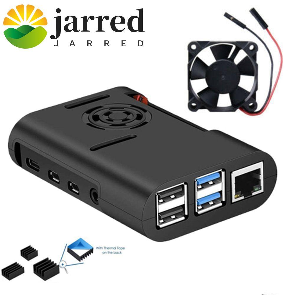 JARRED Case ASB 3 in 1 Cooler Heatsink สําหรับ Raspberry Pi 4 รุ่น B, Pi 4B, Pi 4 Shell