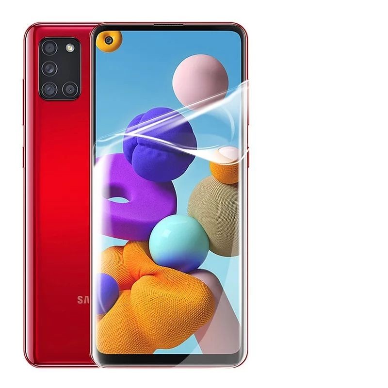 ไฮโดรเจลป้องกันรอยขีดข่วน เจลลี่ใส เต็มจอ Samsung A05 A05e A05s