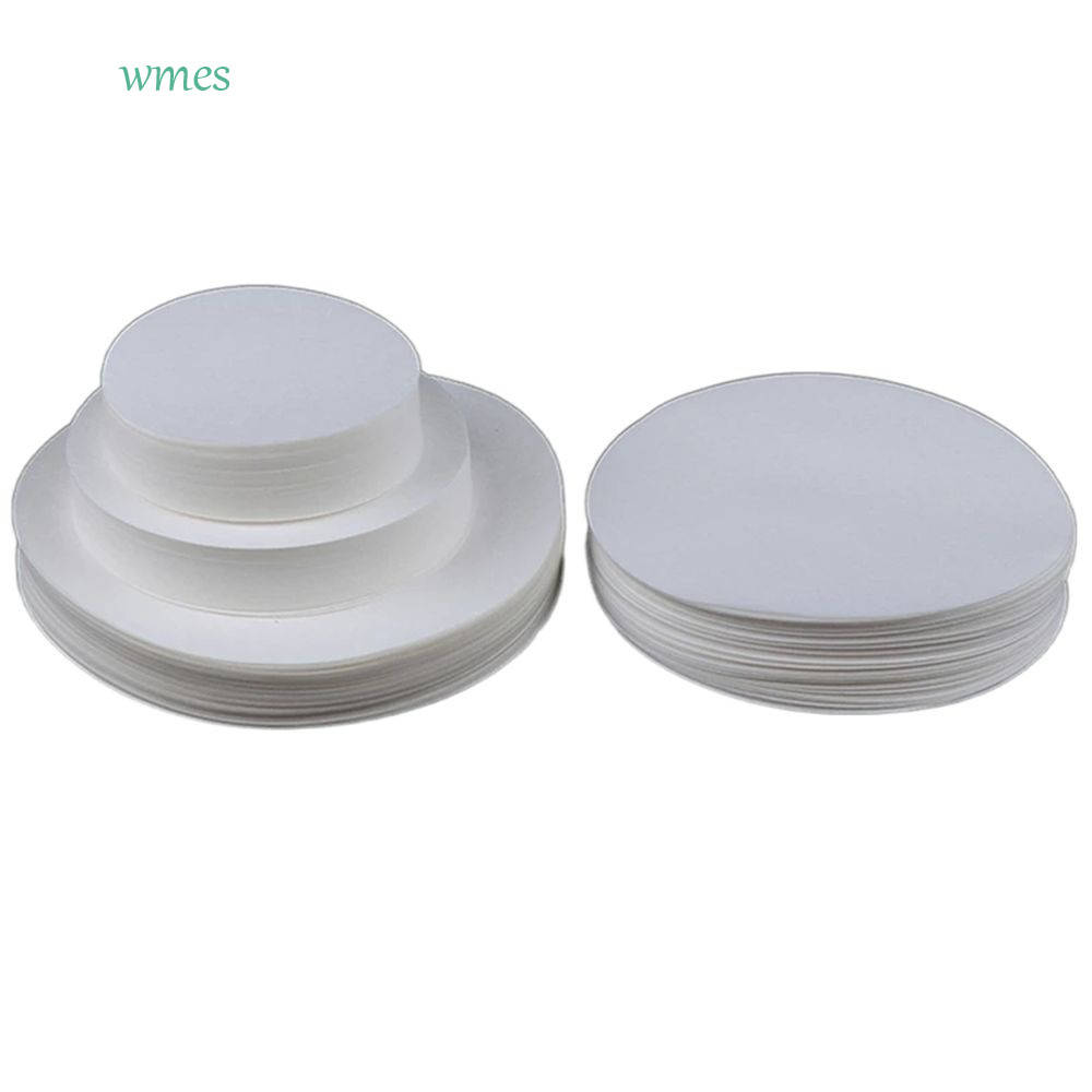 WMES1ZA กระดาษกรองคุณภาพ 100 PC อุปกรณ์การเรียน 7/9/11/12.5 ซม.เครื่องชงกาแฟ Lab กรอง
