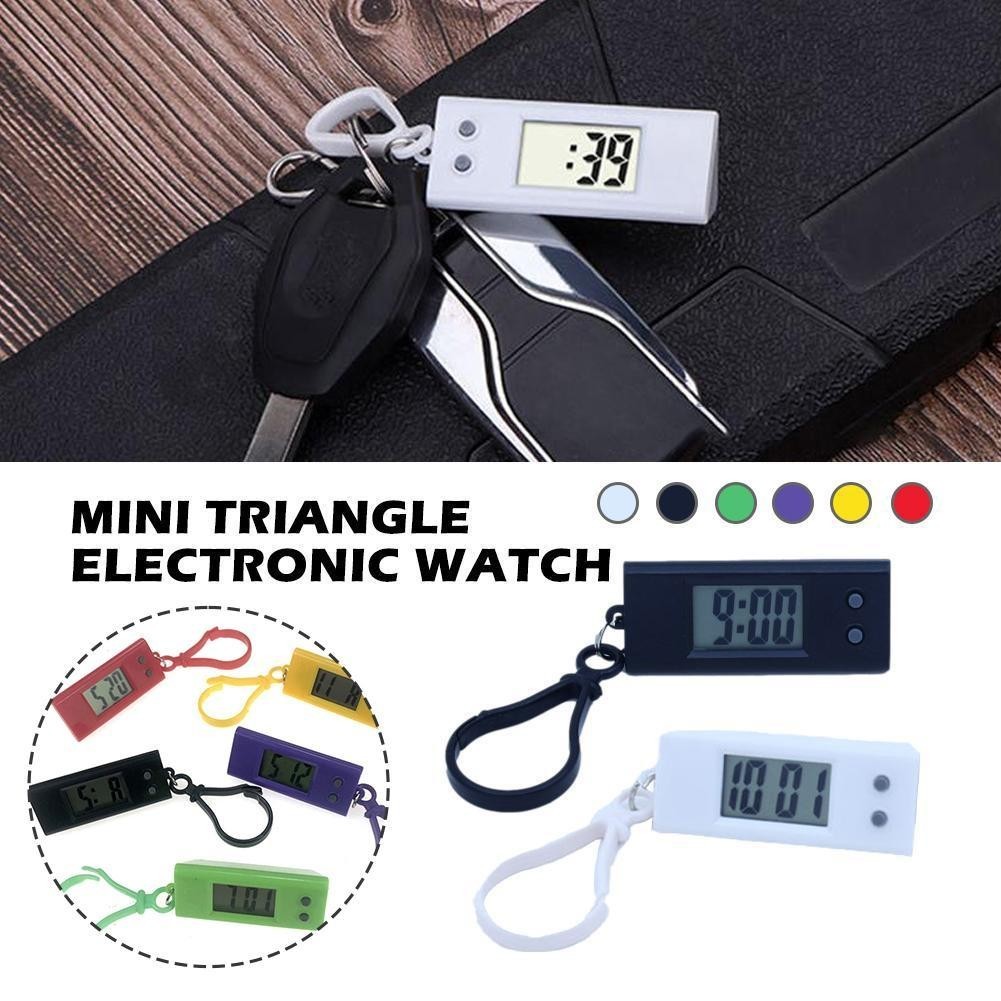 Silent Luminous Abs Digital Electronic Bag Pendant Study Table Bag Time Hanging Watch Display V9f8