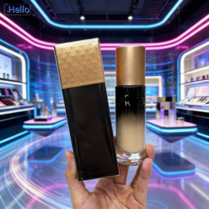 Aman Ice Condensation Gold Pack Liquid Foundation 30ml ความเข้มข้นสูง DNA Skin-Nourishing คอนซีลเลอร