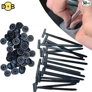 [DB] 10-100 ชิ้นไนลอน Universal Cable Tie Bule Self-Loing Zi…