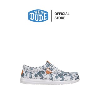 HEYDUDE รองเท้าลำลองผู้ชาย WALLY MICKEY MOUSE PRINT รุ่น 448…