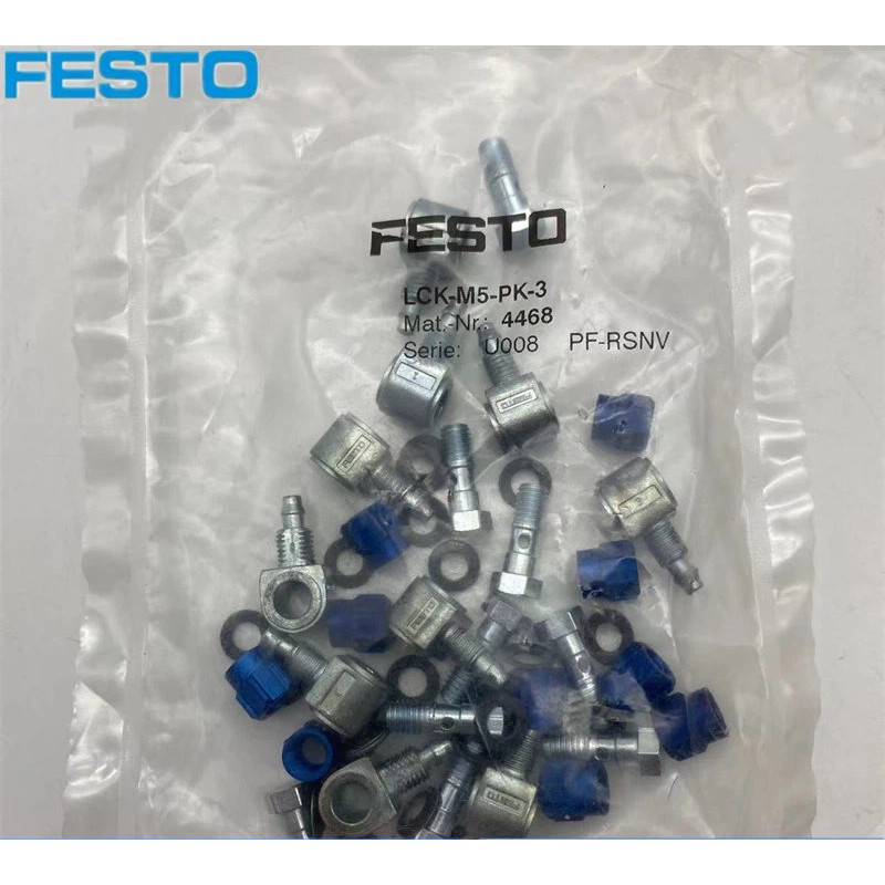 FESTO FESTO L-Type มุมขวา Quick Screw Joint LCK-M5-PK-3/4 4468 4562 ของแท้พร้อมสต็อก