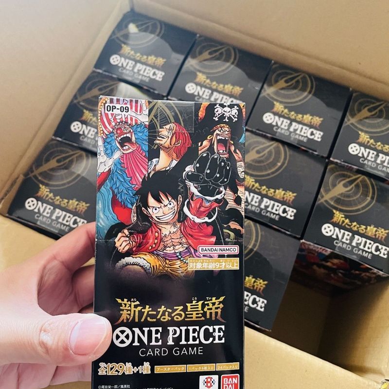 ของแท้ญี่ปุ่น OPCG One Piece One Piece Card อาหารเสริม op09OP09 New Emperor Brand New