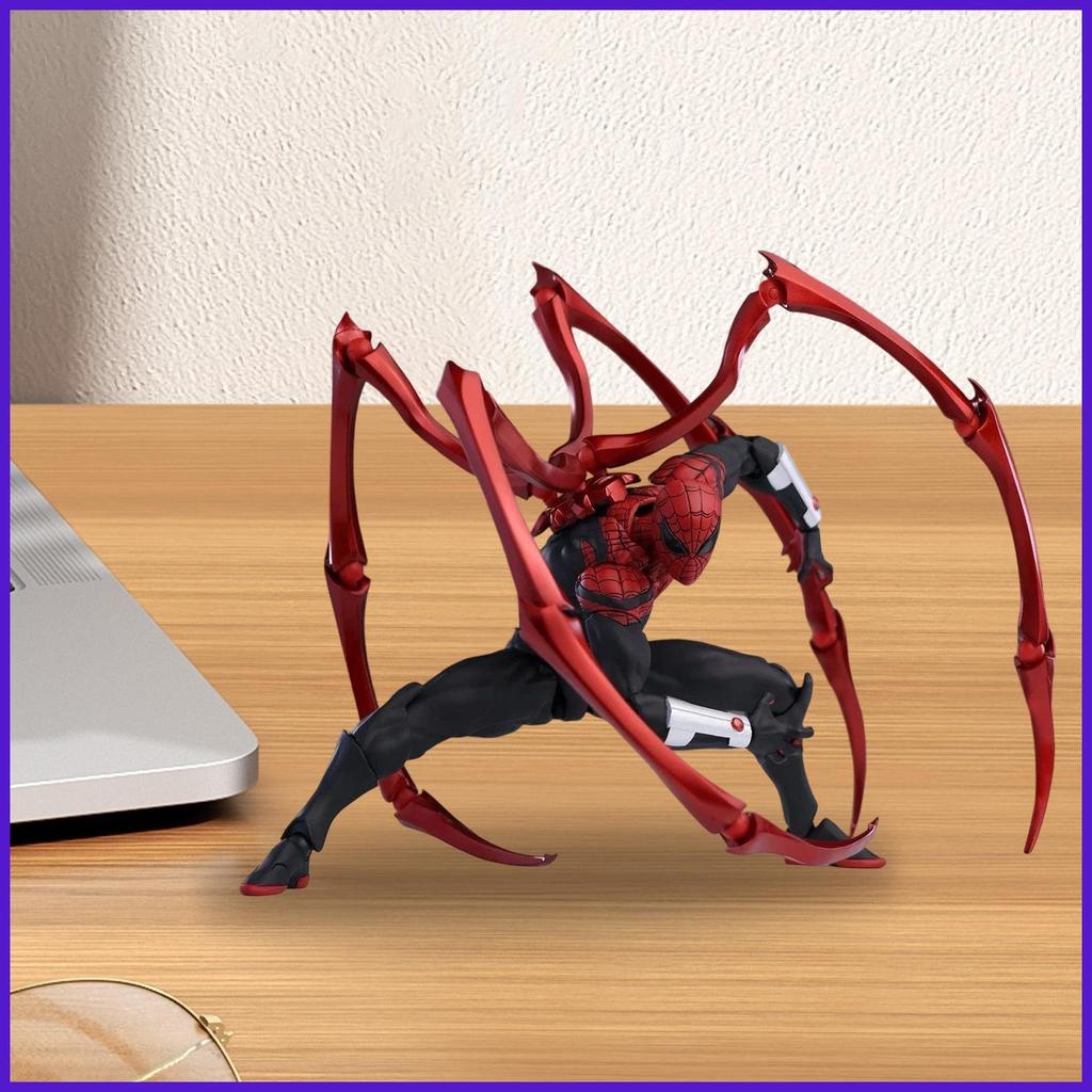 สําหรับ Spider-man 2 Superior ชุดตัวเลขการกระทําสร้างสรรค์ของเล่นสะสมตกแต่ง Stature Movable Figurine