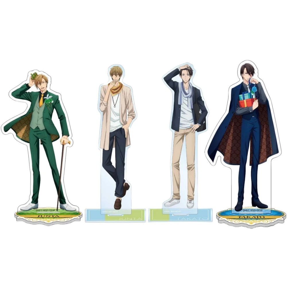 Standee อะนิเมะ Dakichi Dakaretai Otoko 1-ni Odosarete Imasu mica รุ่นสําหรับตกแต่งโต๊ะ BL หลงใหล Ju