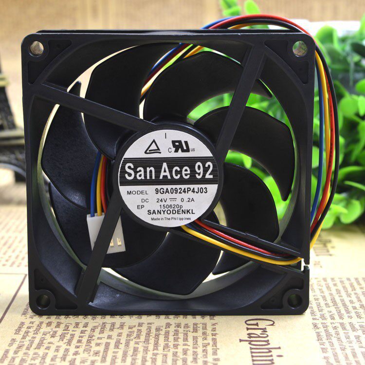 [Radiator] 9GA0924P4J03 แบรนด์เดิมใหม่ SANYO/SANYO 24V 0.2A 9025 9CM พัดลมระบายความร้อน